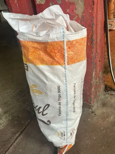 Saco vazio 25kg para entulho