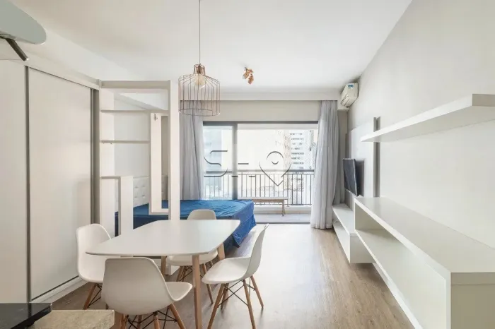 Apartamento para Locação - Mobiliado - 1 Dormitório - 1 Vaga - Bela Vista