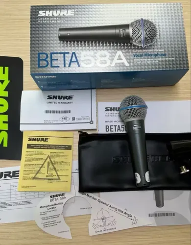 Microfone Shure SM 58 Beta