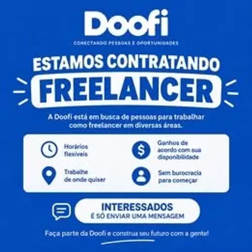 ? OPORTUNIDADE PARA FREELANCER! ?