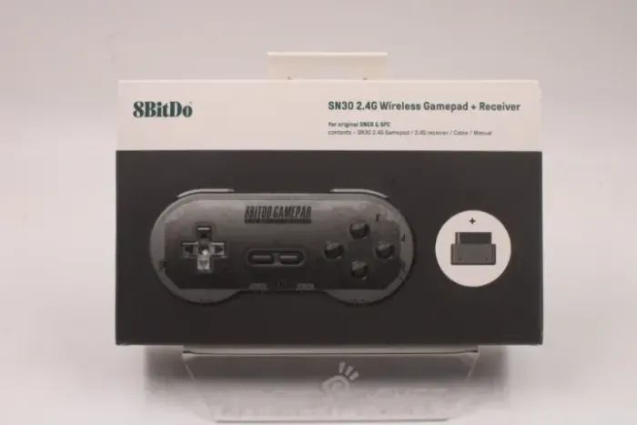 8Bitdo Sn30 2.4G Wireless Gamepad for Original SNES/SFC (Transparent Edition)
