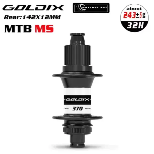Cubo Goldix Traseiro Boost 32 Furos Centerlock Boost 148x12 MS