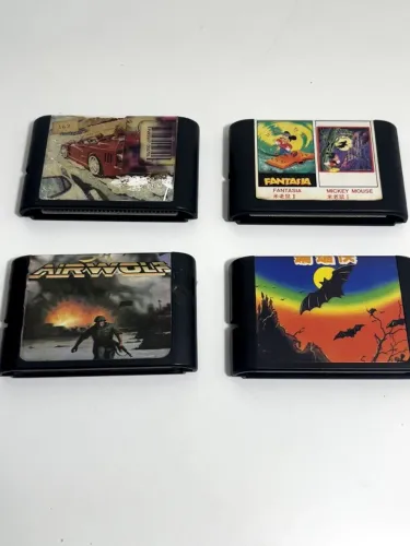 Lote Jogos Mega Drive Paralelos