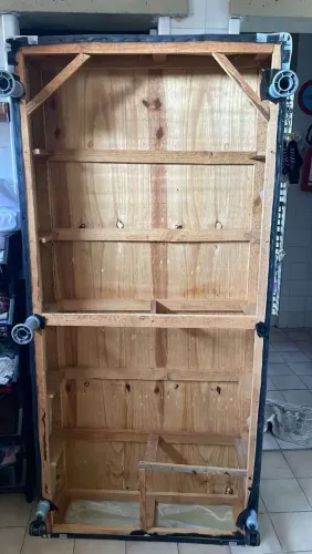 Colchão mais base de cama solteirão Ortobom semi novo
