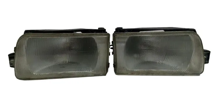 Par de Farol VW Gol G1 Quadrado 1991 92 93 94 95 96 NONO Farol Gol G1 Quadrado 1991 a 1996