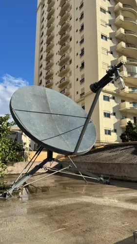Antena 1.8m VSAT Parabólica Prodelin (U.S.A.) TX/RX 