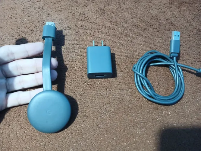 Chromecast 3ª Geração original estado de novo
