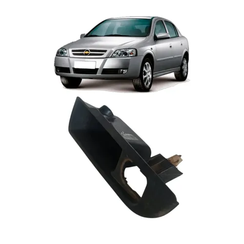 Moldura Botão Vídro Traseira Esquerda Chevrolet Astra 99/10