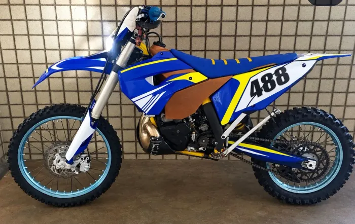 Husaberg TE 250 motor 2 tempos