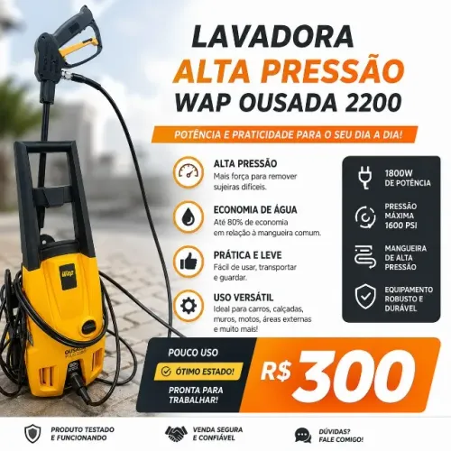 Lavadora WAP Alta pressão