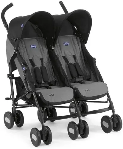 Carrinho de Bebê para Gêmeos Chicco Echo Twin