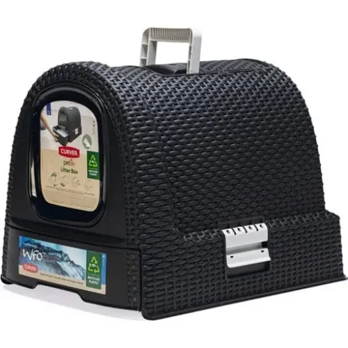 Caixa de Areia Fechada Curver Petlife Rattan