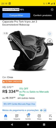 Capacete pro jet 3