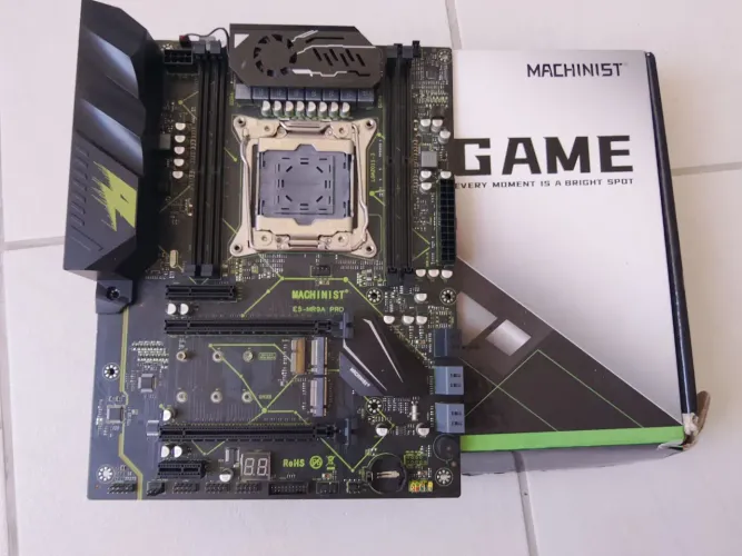 PLACA-MÃE MACHINIST E5 MR9A PRO - X99 / LGA 2011-3