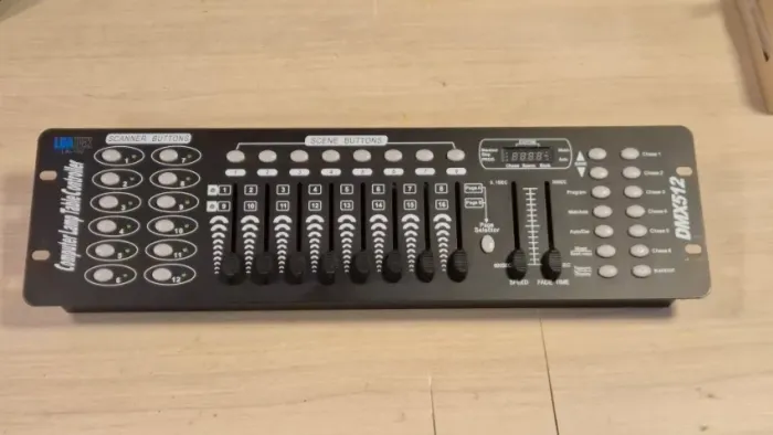 Mesa Controladora DMX 512 Luatek LK-192 192 Canais