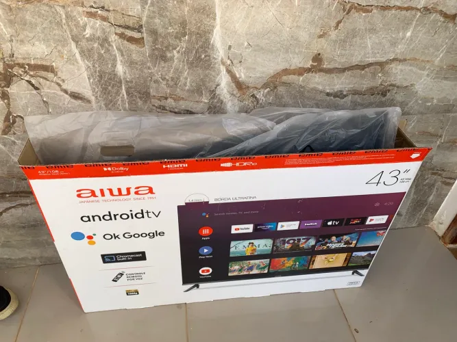 Tc smart 43 nova na caixa