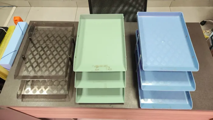 3 caixas de correspondência articulável 