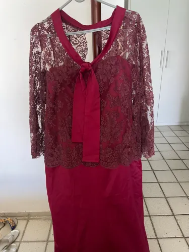 Vestido longo de festa