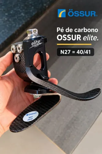 PÉ EM CARBONO ELITE OSSUR TAM 27=40/41