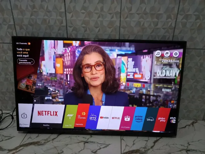 Tv LG 43 polegadas smart 4k 
