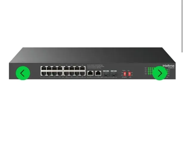 Switch Não Gerenciavel 20 portas Gigabit S1120G-PA Preto Intelbras