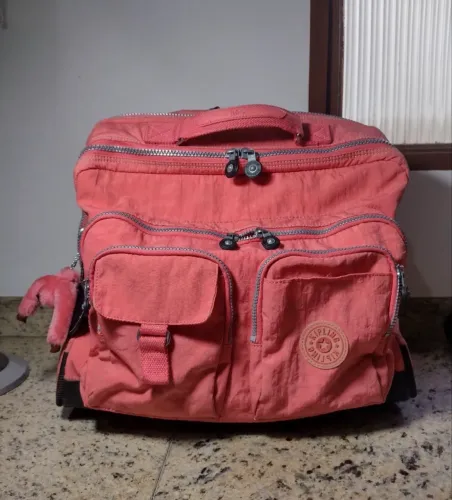 mala kipling bolsa, escolar ou viagem, notebook