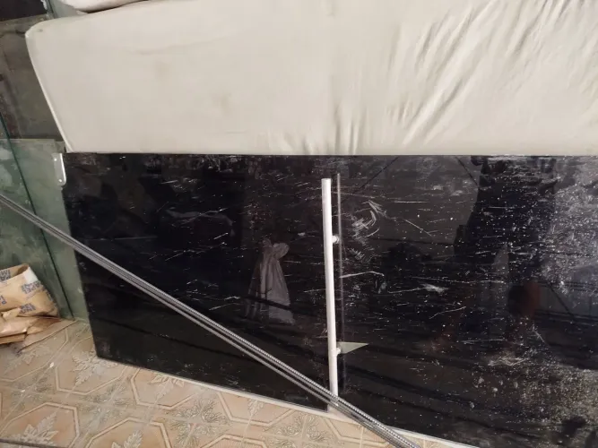Porta de vidro pivotante completo 0,93 cm X 2,19.