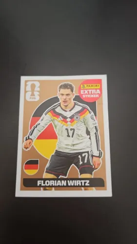 Figurinha Extra Sticker Bronze - Florian Wirtz