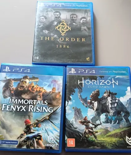 3 jogos para PS4