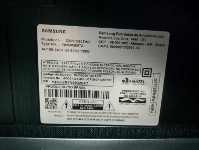 Placa mãe de tv Samsung 50 polegadas