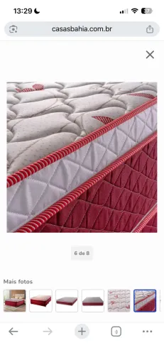 Cama box casal 138cm