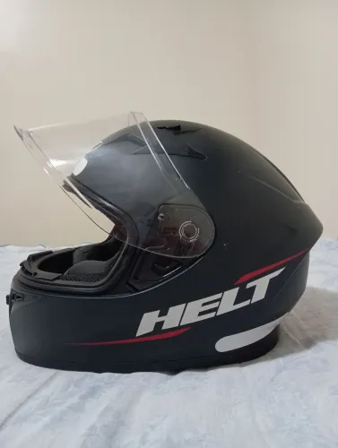 CAPACETE - HELT POLAR - PRETO FOSCO
