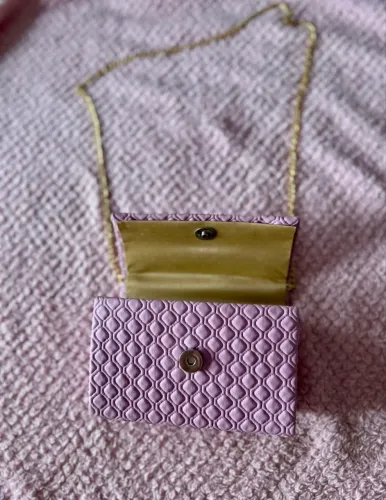 Linda bolsa rosa