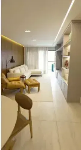 Apartamento de Alto Padrão no Centro com 135m², 3 quartos sendo 1 suíte
