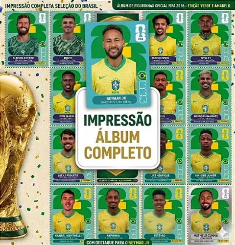 PDF todas as figurinhas da copa 2026 para impressão 