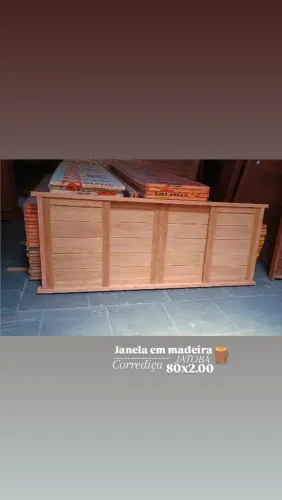 JANELA CORREDIÇA JATOBÁ - valor à vista 1300,00