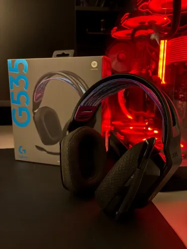 Headset Logitech G535 Wireless (sem fio)