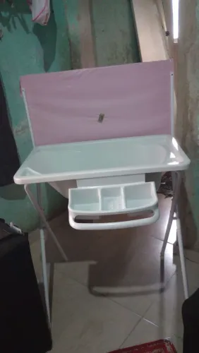 Banheira com trocador