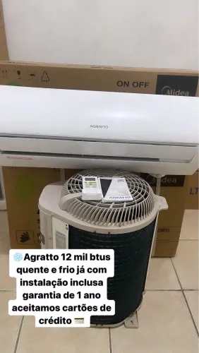 Ar condicionado Já instalado