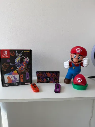 256GB NINTENDO SWITCH OLED DESBLOQUEADO Pokémon
