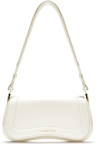 Romantic Crown Bolsa de Ombro Pequenas Feminina,Mini Bolsas Sacola Tiracolo Moderna