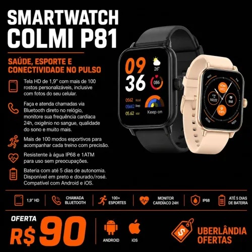 SmartWatch Colmi 