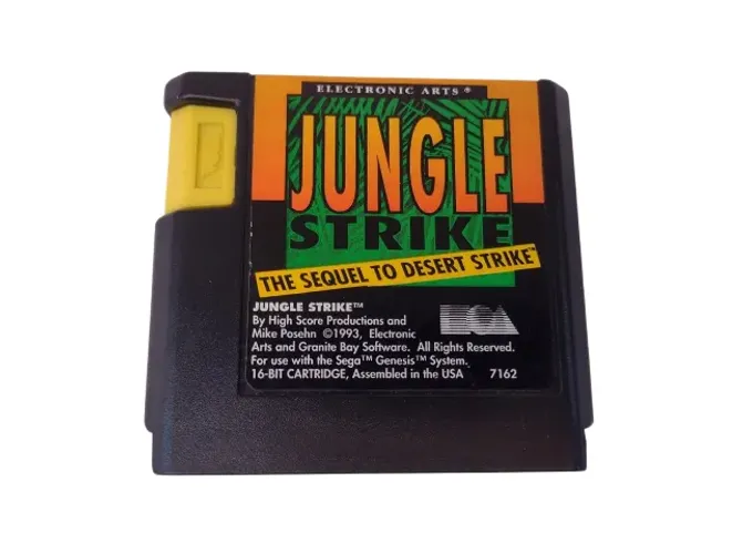 Jungle Strike -original Mega Drive - Leia Detalhes Descrição