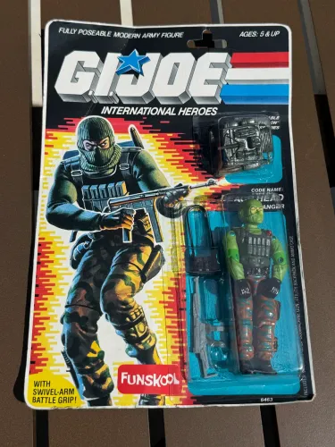 Gi Joe Funskool Beachhead International Heroes variante Índia comandos em ação