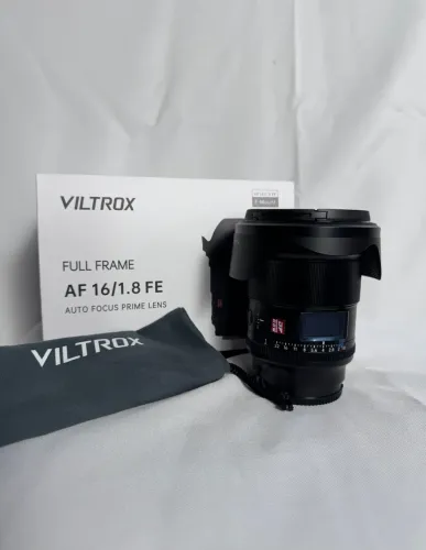 Lente viltrox 16 mm 1.8 FE full frame para Sony 