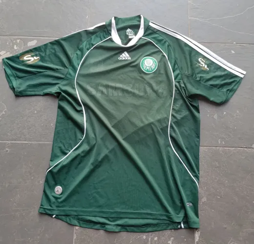 Camisa Palmeiras 2008 e camisa Brasil Copa 98 revista Lance oficial