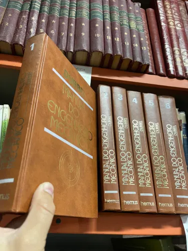 Manual do Engenheiro Mecânico 6 volumes Dubbel editora hemisfério