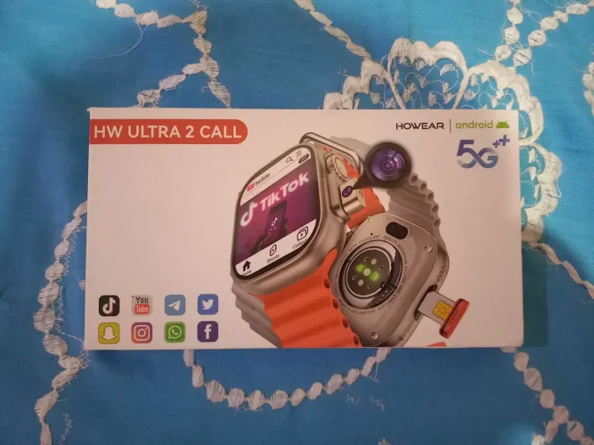 Vendo smartwatch hw ultra 2 call na caixa
