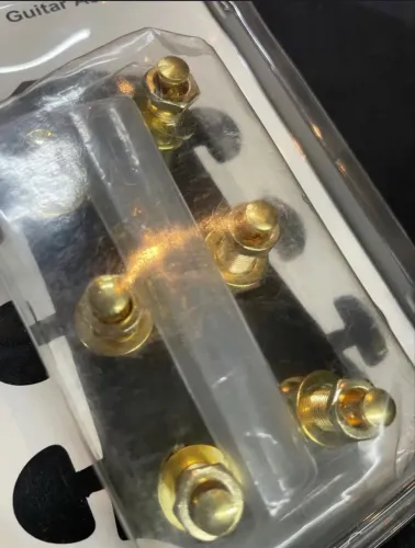 Tarraxa redburn 3+3 para guitarra ou violão dourada ótimo produto