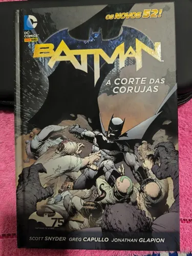 Batman A Corte das Corujas Os Novos 52 Capa Dura Panini